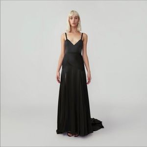 Fame and Partners Burgundy Gown size 2